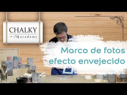Cómo hacer un marco de fotos con efecto envejecido