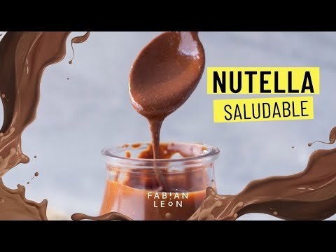 Nutella saludable casera y fácil. Fabián León