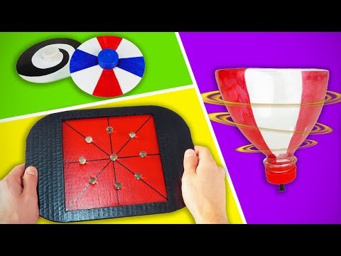 Ideas para hacer 11 juguetes caseros