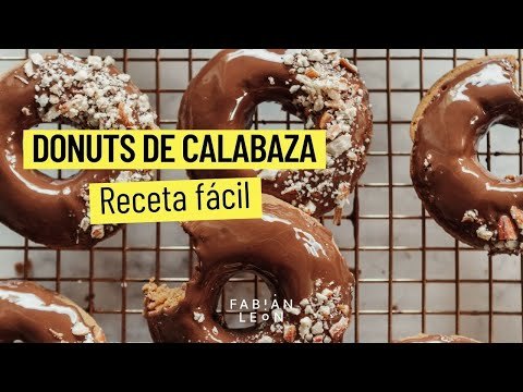 Donuts caseros de calabaza