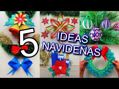 5 manualidades para decorar la Navidad