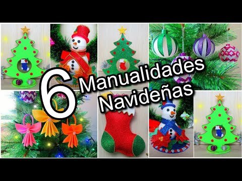 6 ideas de adornos navideños
