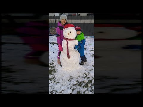 Cómo hacer un muñeco de nieve