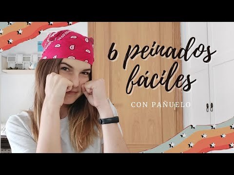 6 peinados con pañuelos superficiales