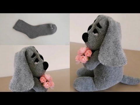 Cómo hacer peluches con calcetines