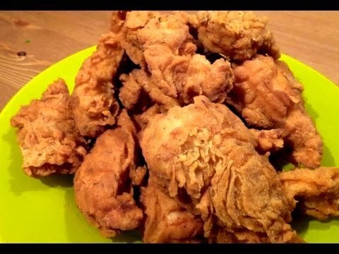 Pollo al estilo Kentucky Fried Chicken