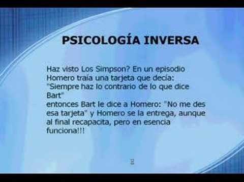 Psicología inversa ¿Que es?