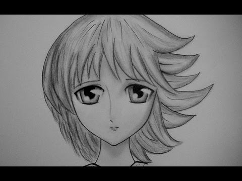 Dibujar rostro Manga de mujer