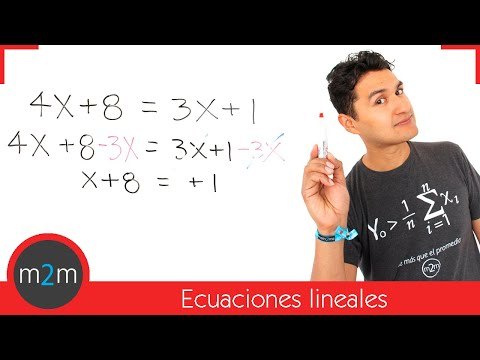 Ecuaciones de primer grado