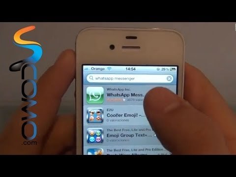 Instalar Whatsapp en Iphone