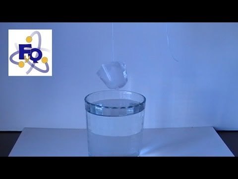 Experimento de Física: congelado en segundos