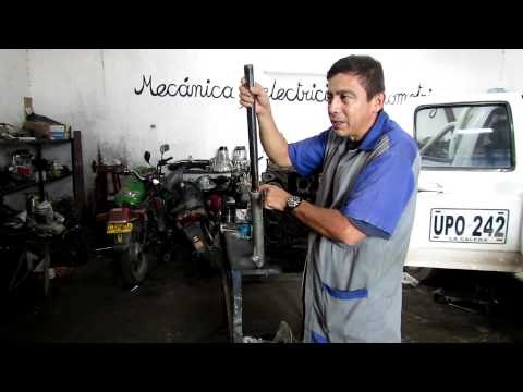 Suspensión de la moto