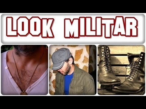 Look militar para hombre