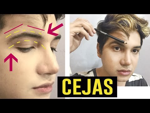 Depilación de cejas para hombre
