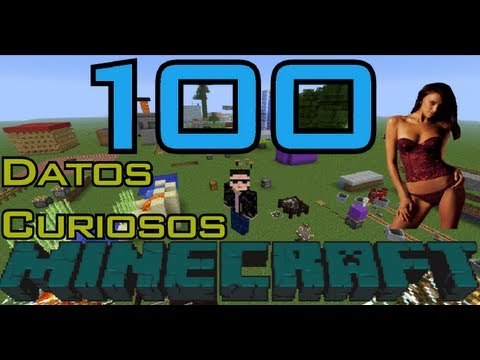 Minecraft: 100 datos curiosos