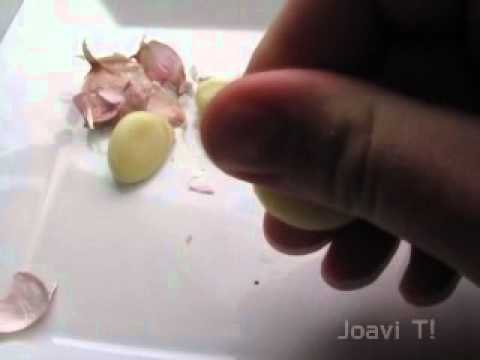 Pelar ajos en 1 minuto