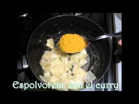 Como hacer salsa al curry