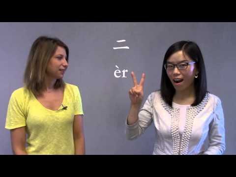 Aprendiendo los números en Chino. 