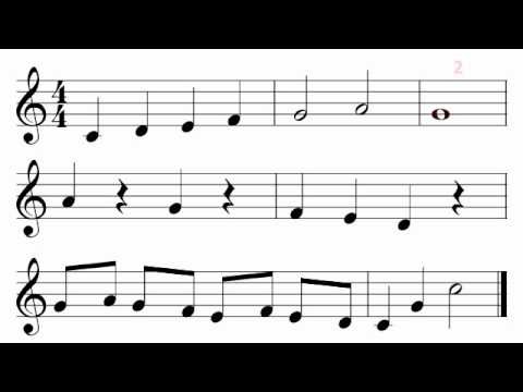 Música: El compás de 4/4