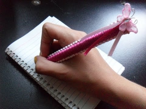 Bolígrafos decorados