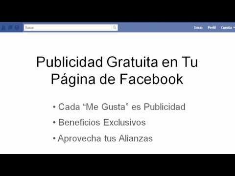 Publicidad gratuita en Facebook