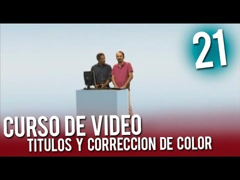 Video: Correción de colores