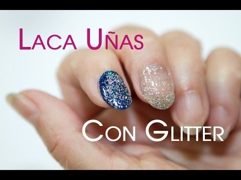 Laca de uñas con Glitter