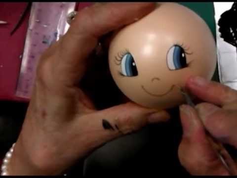 Como pintar los ojos de las Fofuchas