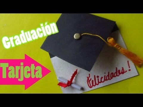 Tarjeta para graduaciones