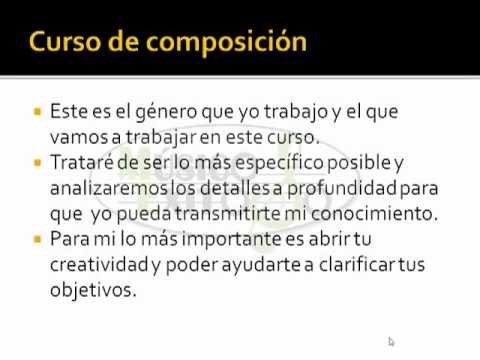 Componer una canción. Parte 1/14