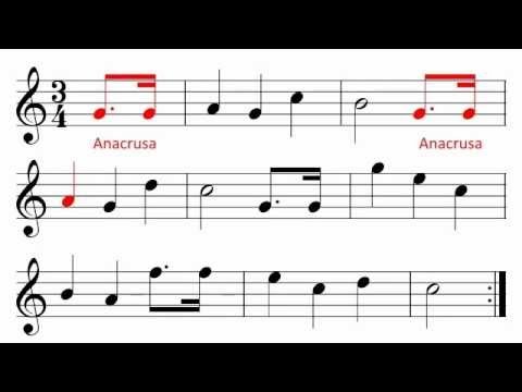 Música: La Anacrusa