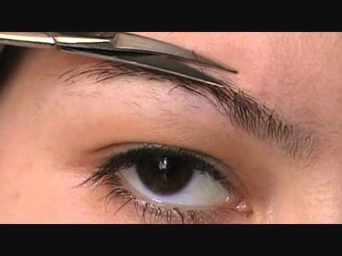 Perilar, recortar y depilar cejas