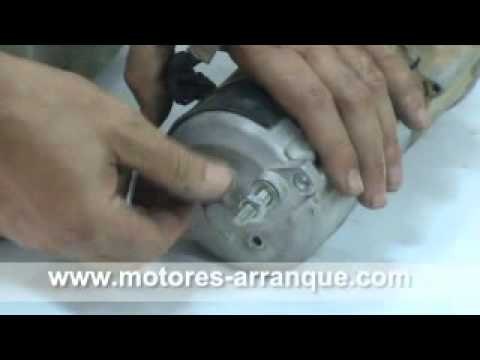 Como desmontar un motor de arranque