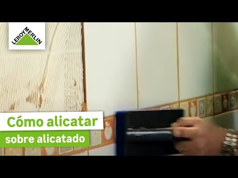 Alicatar sobre un alicatado. Parte III