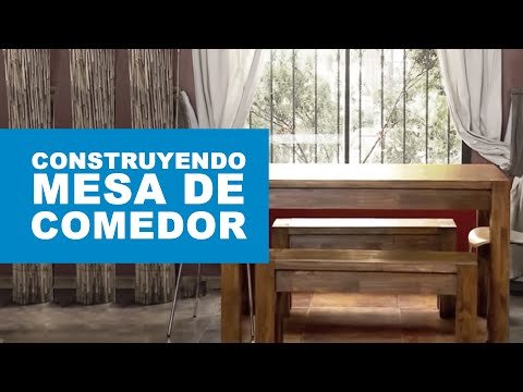 Como hacer una mesa de comedor