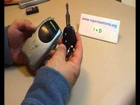 Llaves electrónicas de los coches