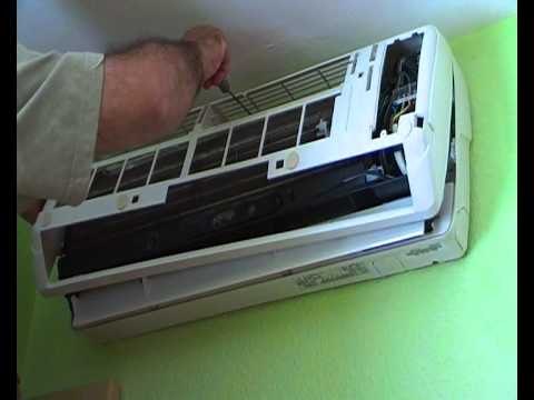 Como limpiar un aire acondicionado. Parte 1/2