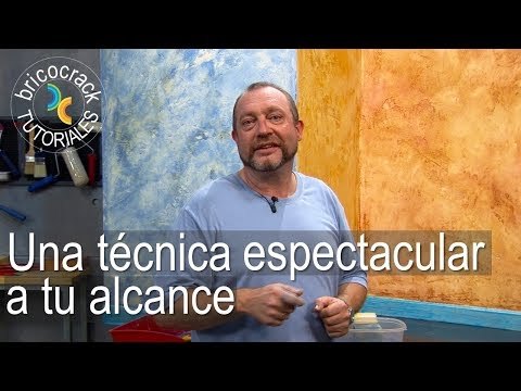 Como hacer un acabado rústico en la pared