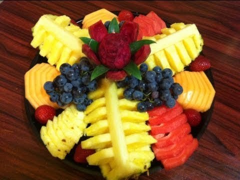 Platón de fruta para regalo