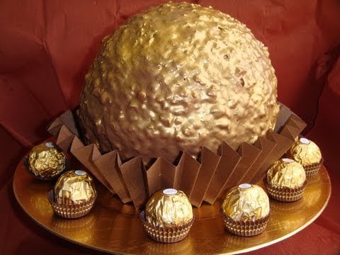 Tarta Ferrero Rocher