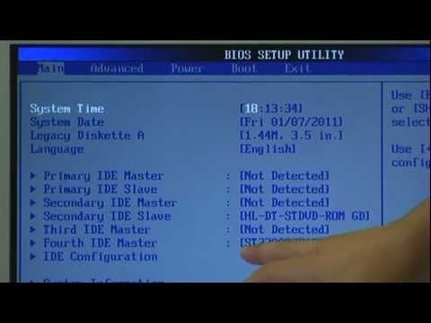 Configuración de la BIOS de un PC. Parte 3/7