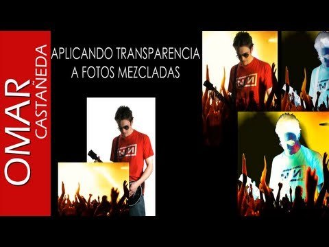 Photoshop CS5. Aplicar transparencias