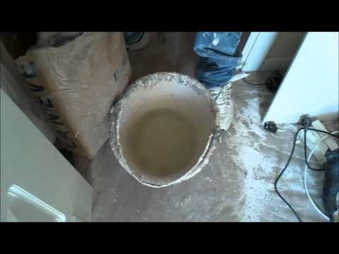 Instalación de un falso techo de escayola. 1/4