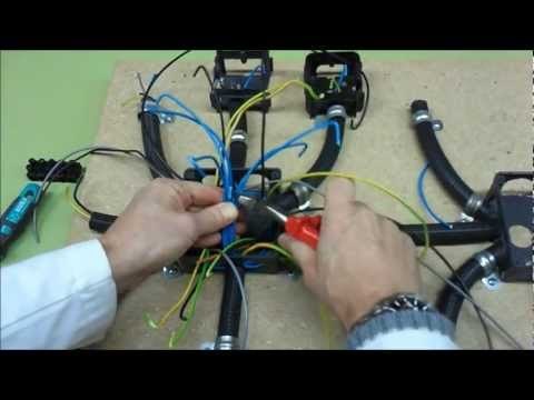 Cableado de caja de registro. 1/4