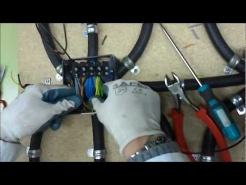 Cableado de caja de registro. 3/4