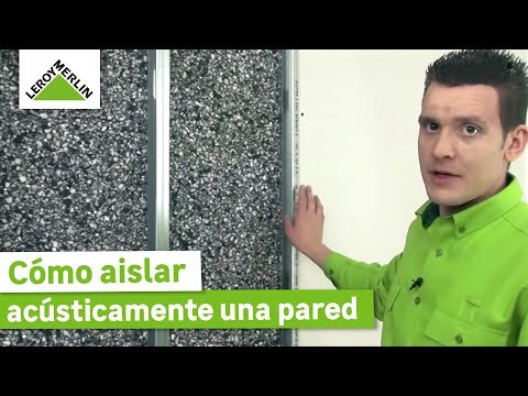 Aislar acústicamente una pared