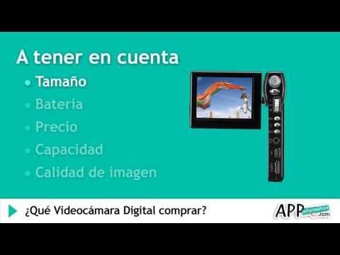 Qué videocámara digital comprar