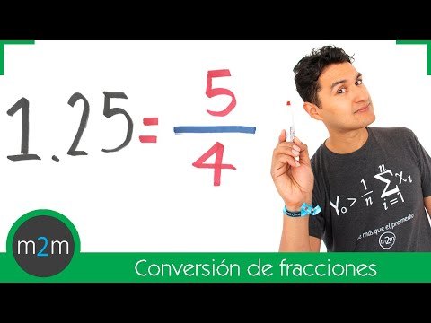 Conversión de una fracción a decimal