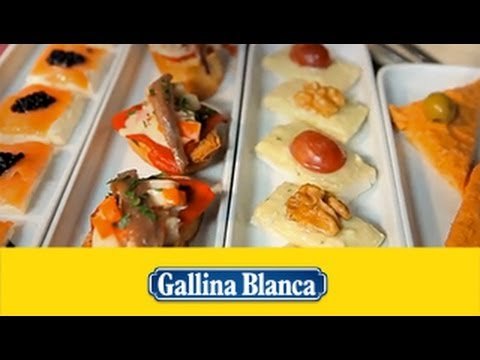Canapés variados