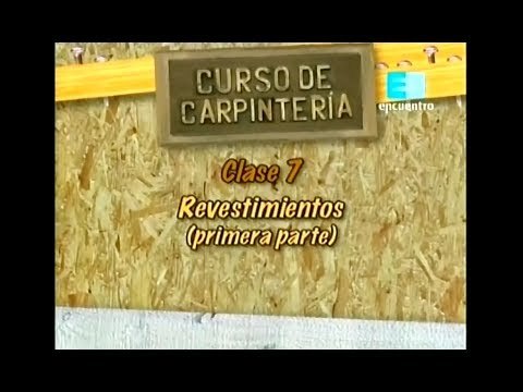 Curso de carpintería. Capítulo 7